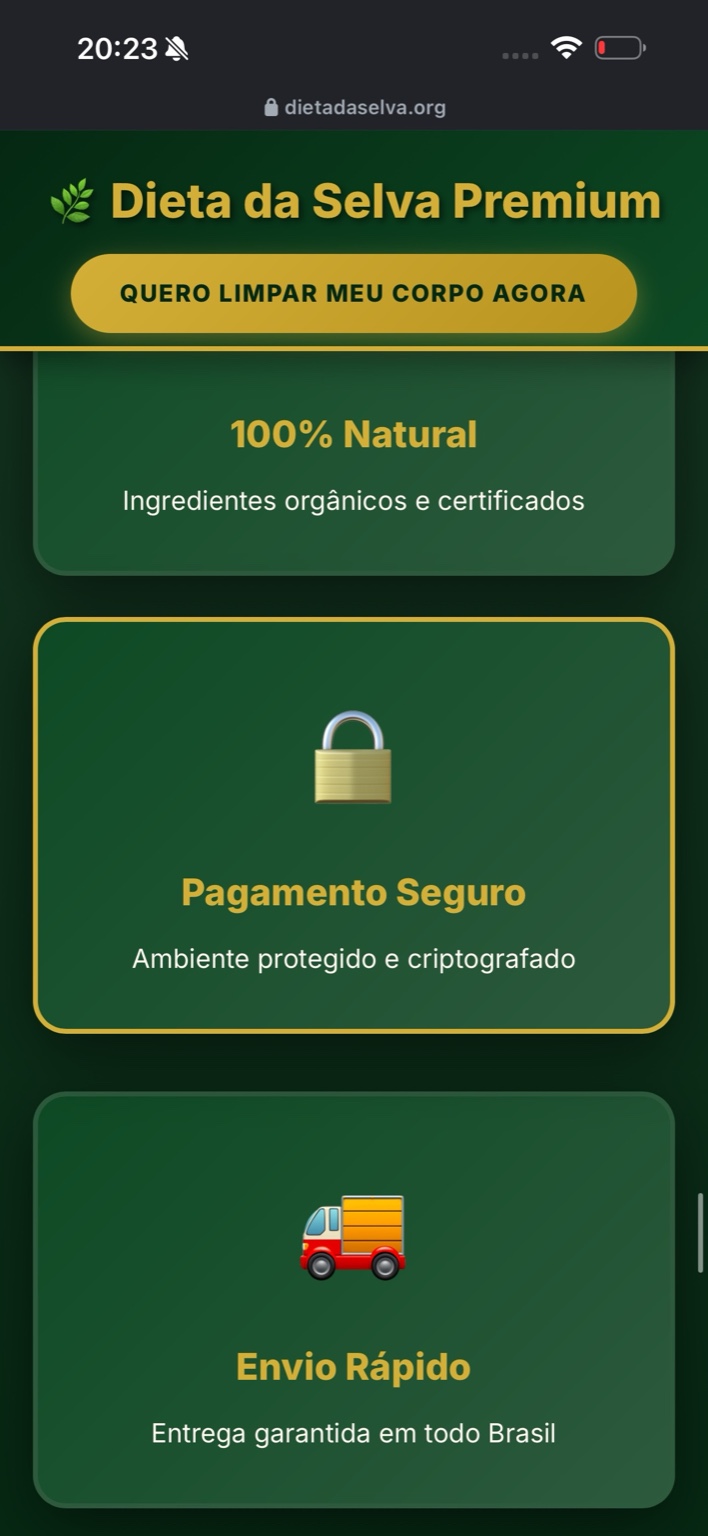 Antes e depois emagrecimento Dieta da Selva